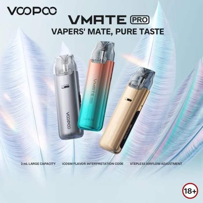 Voopoo Vmate Pro Kit 電子煙註油主機｜可調瓦數・智能芯片・原裝正品現貨